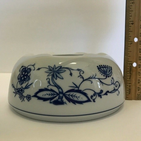 Zwiebelmuster BLUE ONION Warmer Stand Chafing RARE and Hard to Find! - Picture 7 of 12